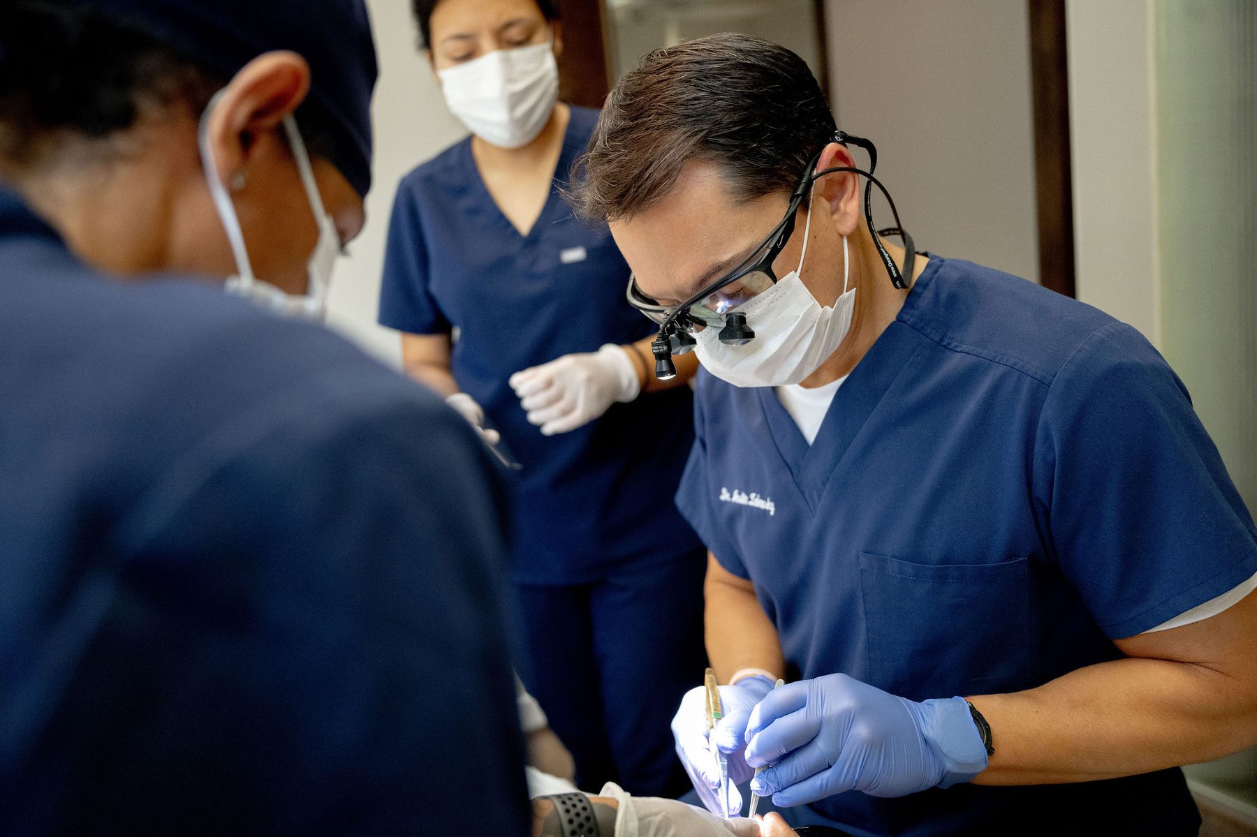 Dental surgical procedure